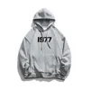 Designer Luxury 1977 Classic 100% Cotton Autumn New Men's and Women's Loose Hooded Sweater Design Sense Ins Casual Couple Coat Ing RJSH