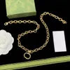 Collana placcata oro 18 carati, bracciale, anello, gioielli firmati con scatola, due stesse lettere, letterario francese, alfabeto in ottone, temperamento scavato, per donne e uomini, regalo di Natale