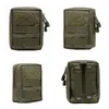 Taille Taschen Taktische Rucksack 600D Nylon Molle Tasche Werkzeug Reißverschluss Pack Outdoor Utility Wandern Jagd Zubehör Gürtel