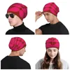 Berretti Gambo Solido Cerise Rosa Cappelli a cuffia Fresco Cappello lavorato a maglia per Uomo Donna Autunno Inverno Caldo Orla Kiely Skullies Berretti Berretti