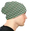 Berets Love Hearts Green Orla Kiely Print Bonnet Hat Knitting Hats Men Women Fashion Unisex Winter Warm Skullies Beanies Caps