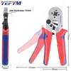 Tubular Terminal Crimping Pliers HSC8 6-4 6-6 16-6max 0 08-16mmwire mini Ferrule crimper tools YEFYM Household electrical kit 2201303T