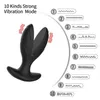 Shock Giocattoli anali Butt Plug elettrico Massaggiatore prostatico remoto senza fili I vibratori espansori impermeabili in silicone stimolano il giocattolo del sesso per 3260238