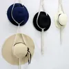 Hangers 3Pcs Lace Hat Hooks Bohemian Style Handwoven Rack Adjustable For Wall Decor Fits Wide Brimmed Organizer