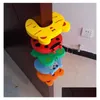 Baby Locks Latches New Care Child Kids Animal Cartoon Jammers Stop Door Stopper Holder Lock Safety Guard Finger 7 Styles Drop Delivery Dhb0E