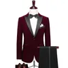 Men's Suits Custom Made Groom Wedding Dress Blazer Pants Business High-end Classic Trousers SA04-65599