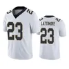 Alvin Derek Kamara Carr Camisa de futebol Chris Olave Foster Moreau Taysom Hill Tyrann Mathieu Jimmy Graham Brees Demario Davis Marshon Lattimore Homens Mulheres Juventude