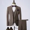 Men's Suits Custom Made Groom Wedding Dress Blazer Pants Business High-end Classic Trousers SA07-57599