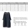 Casual Dresses Women Dress Corduroy Vintage Patchwork Ethnic Print Autumn Winter Long Sleeve Pockets Loose Vestidos Para Mujer