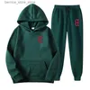 Herren-Trainingsanzüge, Herren-Set, 2023, Herbst/Winter, Damen-Sport-Top, Herren-Sport-Shirt, Herren-Hoodie, Jogging, Damen-Sportbekleidung, Marken-Sporthose, Q231211