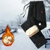 Männer Hosen Lamm Fleece Samt Verdickt Casual Tragen Trendy Baumwolle Für Winter Oberbekleidung Outdoor Kalten Sport Leggings