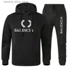 Herren-Trainingsanzüge, Designer-Herren-Trainingsanzug, Herren-Designer, Sweatsuit, Damen-Hoodies, Hosen, Herrenbekleidung, Sweatshirt, Pullover, lässig, Tennis, Sport, Trainingsanzüge, Q231211