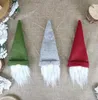 Christmas Wine Bottle Cap Handmade Swedish Gnomes Bottle Cap family party table decoration Xmas gifts wly9359750798