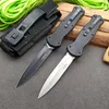 Black 3310 INFIDL OTF AUTO Knife 3.858" D2 Steel Blade,6061 aluminum Handles,Outdoor Tactical Knvies EDC Pocket Tools BM 4600 3400 3300 C07 A017