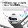 Jump Ropes Electric Rope Digital Counter Bluetoothcompatible 51 Entertaining Skipping Machine Workout Training Smart Tool 231211