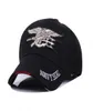 Mens US Navy Team Tactical Baseball Cap Seals Caps Märke Gorras Cotton Justerbar Bone Snapback Casquette71301322700254