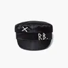 Bérets Baker Boy chapeau avec Logo Boinas Para Hombre INS Collection Chic PU coton Sboy chapeaux pour femmes casquettes militaires plates