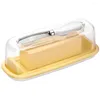 Dinnerware Sets Cupcake Tray Sealed Box Butter Dish With Lid Storage Container For Refrigerator