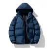Męskie kurtki Man S Parkas Slim Fit Bluies Coats Bawełna pod względem obręcz Kurtka mody 2023 Zimowa wodoodporna wyprzedaż 231208
