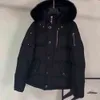 Down Jacket Men s päls krage parka vinter vattentät vit anka kappa mantel mode och kvinnor par älg casual version för att hålla jackorstop