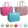 2023 Bogg Beach Bag Custom Fashion Medium Large XL Summer PVC Tote Women Men Fashion Fallow Handväska