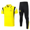 23/24 HAALAND DORTMUND voetbal trainingspakken 2023 2024 REUS NEOGELB BELLINGHAM HUMMELS BRANDT REYNA BRANDT Hazard voetbalshirt korte mouw vest POLO trainingsset