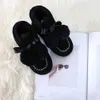 Snow Boots Designer Australia Booties For Kid Over The Knee Winter Fur Platform Furry Bottes Heels Black White Mini Boot Children