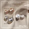 Pins Brooches 3PcsSet Double Pearl Brooch Pins Anti-fade Exquisite Elegant Brooches for Women Sweater Cardigan Clip Coat Summer Dress Jewelry 231211