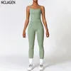 Set attivi NCLAGEN Set da yoga Tuta da fitness ad asciugatura rapida Corsa all'aperto Gilet da donna Pantaloncini Pantaloni e camicie Allenamento in palestra Push-up Traspirante