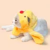 Dog Apparel Winter Warm Hat For Cat Dogs Funny Pet Duck Cartoon Design Cats Cute Cosplay Headwear