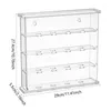 Hooks Acrylic Display Racks Multipurpose Table Tennis Ball Book Hylla Hem Bedrum Väggmonterat Stående dekorationsverktyg