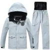 Другие спортивные товары 30 градусов Детская одежда Комплект для мальчиков и девочек, детский лыжный костюм для сноуборда, водонепроницаемая спортивная куртка на открытом воздухе, брюки, одежда, зимний комбинезон для подростков 231211