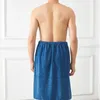 Towel Pool For Men Quick Dry Men's Bath Wrap With Secure Buckle Pocket Gym Spa Sauna Shower Absorbent Adjustable Body