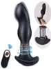 NXY Vibrators Wireless Remote Control Prostate Massager Anal Plug Butt With Steel Ball Rotating Dildo Vibrator Gay Sex Toys For Me1497447