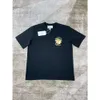 Casablanca orange flygplan tryck tees designer män och kvinnor casual t skjortor vit kort ärm t-shirt casablanc toppar polos