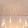 Lustre rétro E26 E27 lampe araignée pendentif porte-ampoule Edison bricolage lampes d'éclairage lanternes accessoires messager fil exclure bul2515