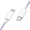 Quality Quick 60W PD Cables USB Type C Type-C laddningsdata Line Macaron Color 1M Kabel för iPhone 15 Pro Max Samsung Huawei Xiaomi Android-telefoner MQ500