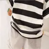 衣類セットキッズベイビーボーイ印刷ストリップTシャツショーツ夏の子供外出服2pcs/セット幼児幼児トラックスーツ0〜5年