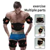 Entraîneurs abdominaux de base Stimulateur musculaire EMS Abs Ceinture d'entraînement abdominale Affichage du toner musculaire Consommation de calories Corps mince Perte de poids Entraînement de remise en forme 231211