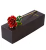 Valentine039s 24k Gold Plated Rose with Packing Box For Birthday Mother039s Day Anniversary Gift T2001031855198