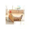 Animali di peluche ripieni Giocattoli creativi per bambini Ripieno Grande bambola di pollo Simpatico peluche Cuscino per dormire Cuscino per gallina Q0727 Goccia Otcs9