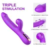 G spot coniglio vibratore giocattoli sessuali per donne vibratori di dildo vagina clitorio massaggiatore doppia vibrazione av stick sesso sicuro prodotto adulto prodotto 3101458