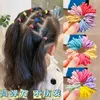 Accessori per capelli 100 pz/lotto Fasce Ragazza di Colore Della Caramella Scrunchie Per Fascia Elastica-Fascia Per Capelli Bambino Fascia Per Capelli