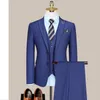 Men's Suits Custom Made Groom Wedding Dress Blazer Pants Business High-end Classic Trousers SA04-47599