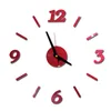 Wall Stickers Luminous Clocks Large Clock Watch Horloge 3D DIY Acrylic Mirror Quartz Duvar Saat Klock Modern Mute