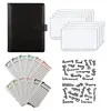 Cadeauverpakking A6 PU Leer Notebook Bindmiddel Budget 6 Ring Cash Budget Enveloppen Systeem 12 Stuks Onkostenvellen241Z