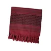 Halsdukar dammtät vuxen shemagh halsduk multi syfte jacquard mönster keffiyeh huvudduk justerbar religiös utomhus x4yc