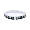 100PCS Piano Key Silicone Rubber Bracelet Great To Used In Any Benefits Gift For Music Fans271b