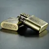 Zorro kerosene Lighter Grinding Wheel Vintage Retro Metal Constantine Flint銅オイルガソリンアンティークシリーズなし