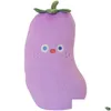 Animali di peluche ripieni Simpatico cartone animato Jacques Cuscino di frutta Confortevole morbido vegetale Decorazione della casa Regalo per bambini Q0727 Drop De Otizp